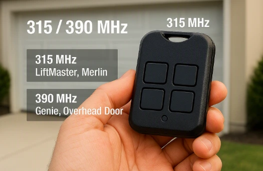 Genie garage door opener remote
